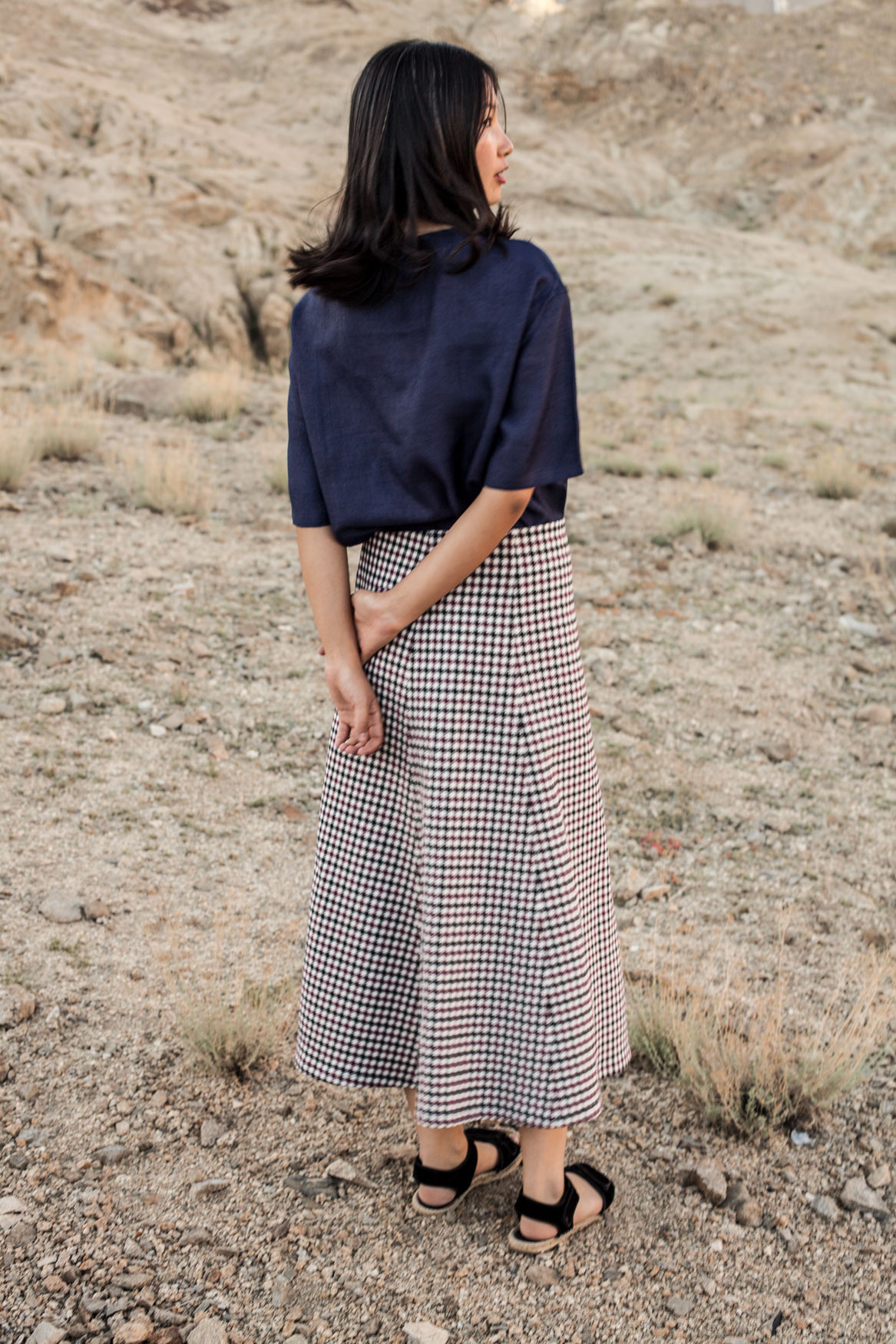 Ahimsa handwoven silk top · Florenz